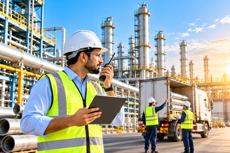 Industrial plant construction